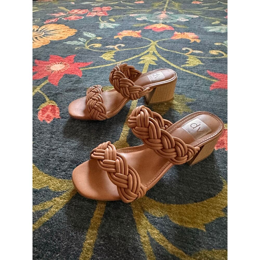 Dolce Vita Paily Braided Block Heels Size 6.5